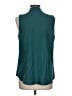 Van Heusen 100% Polyester Teal Sleeveless Blouse Size L - photo 2