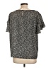 Vince Camuto 100% Polyester Black Short Sleeve Blouse Size L - photo 2