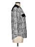 Diana Belle Houndstooth Silver 3/4 Sleeve Blouse Size M - photo 4