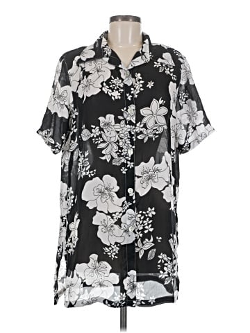 Kathie Lee Short Sleeve Blouse (view 1)