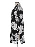 Kathie Lee 100% Polyester Floral Black Short Sleeve Blouse Size M - photo 5