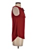 Ann Taylor LOFT Red Sleeveless Blouse Size XS - photo 4