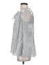 Red Queen White Sleeveless Blouse Size S - photo 5
