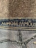 Almost Famous Stars Blue Shorts Size 7 - photo 3