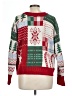 Shein 100% Acrylic Plaid Red Pullover Sweater Size L - photo 2