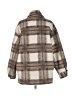 Zara Plaid Brown Coat Size M - photo 2