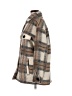 Zara Plaid Brown Coat Size M - photo 5