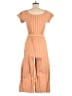 Derek Heart 100% Cotton Stripes Orange Jumpsuit Size M - photo 2