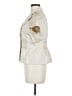 BCBGMAXAZRIA Ivory Short Sleeve Blouse Size M - photo 5