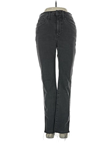 Madewell Stovepipe Jeans in Banberry Wash: Raw-Hem Edition (view 1)