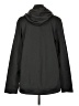 Nike 100% Polyester Black Gray Pullover Hoodie Size L - photo 2