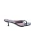 Nine West 100% Leather Gray Sandals Size 6 1/2 - photo 1