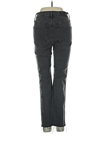 Madewell Stovepipe Jeans in Banberry Wash: Raw-Hem Edition (view 2)