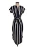 TEMOFON Stripes Blue Casual Dress Size S - photo 1