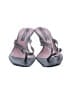 Nine West 100% Leather Gray Sandals Size 6 1/2 - photo 2