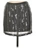 Chan Luu 100% Viscose Graphic Silver Casual Skirt One size - photo 1