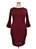 Assorted Brands Burgundy Cocktail Dress Size 18 - photo 1