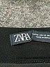 Zara Chevron-herringbone Black Casual Skirt Size XS - photo 4