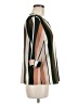 Unbranded 100% Polyester Stripes Brown Green 3/4 Sleeve Blouse Size M - photo 4
