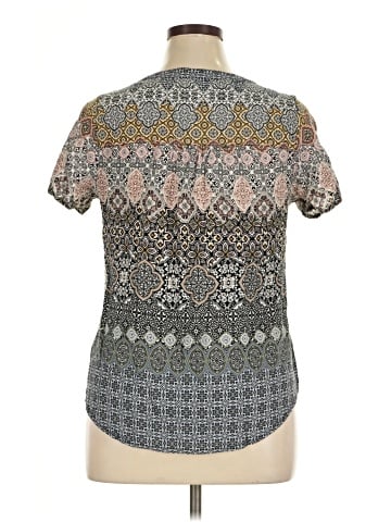 Cj Banks Short Sleeve Blouse (view 2)