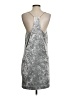 CeCe Metallic Silver Cocktail Dress Size 2 - photo 2