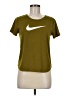 Nike 100% Polyester Green Active T-Shirt Size M - photo 1