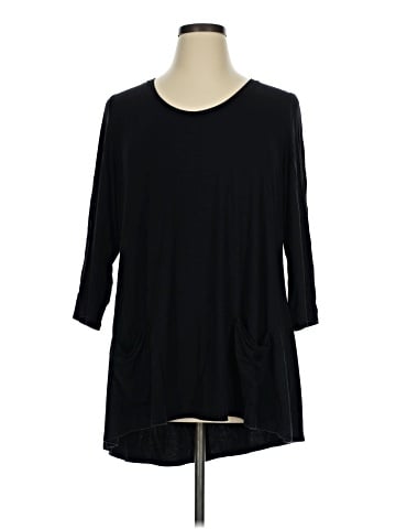 LOGO by Lori Goldstein 3/4 Sleeve T-Shirt (view 1)