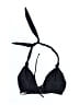 PilyQ Solid Black Swimsuit Top Size S - photo 1