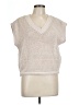 J by Joie 100% Polyester Ivory Sweater Vest Size L - photo 1
