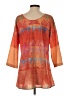 Unbranded Orange 3/4 Sleeve Top Size S - photo 2