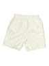 Shein 100% Cotton Solid Ivory Athletic Shorts Size L - photo 2