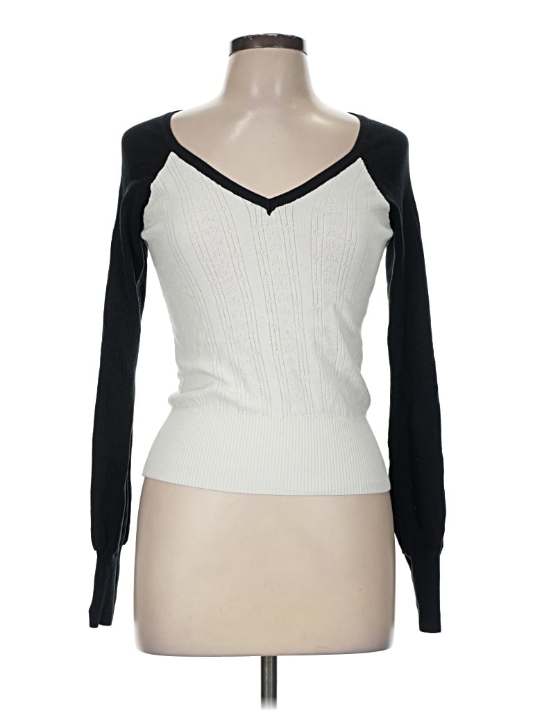 Pre-owned Chaser Pullover Sweater In Ivory