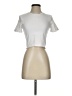 Zara Ivory Short Sleeve Turtleneck Size S - photo 1