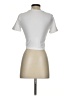 Zara Ivory Short Sleeve Turtleneck Size S - photo 2