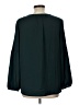 Old Navy 100% Polyester Teal Long Sleeve Blouse Size L - photo 2