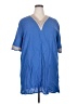 Unbranded Blue Short Sleeve Blouse Size 4XL - photo 1