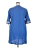 Unbranded Blue Short Sleeve Blouse Size 4XL - photo 2