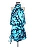 Ramy Brook Paisley Blue Cocktail Dress Size S (estimated) - photo 1