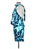 Ramy Brook Paisley Blue Cocktail Dress Size S (estimated) - photo 5