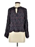 Evereve 100% Viscose Blue Long Sleeve Blouse Size M - photo 1