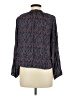 Evereve 100% Viscose Blue Long Sleeve Blouse Size M - photo 2