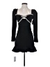 Self-Portrait 100% Polyester Black Cocktail Dress Size 2 - photo 1