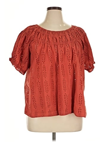Caslon Short Sleeve Blouse (view 1)