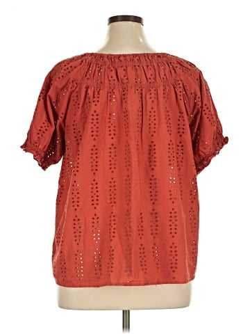 Caslon Short Sleeve Blouse (view 2)
