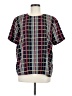 Notations Black Short Sleeve Blouse Size M (estimated) - photo 1