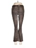 FRAME Animal Print Brown Casual Pants Size 28 waist - photo 1