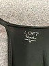 LOFT Beach Solid Black Jumpsuit Size M - photo 4