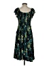 Torrid Print Teal Cocktail Dress Size (00) - photo 2