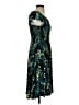 Torrid Print Teal Cocktail Dress Size (00) - photo 4