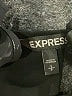 Express 100% Polyester Solid Black Casual Dress Size S - photo 7